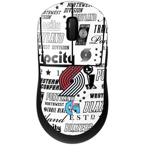 NBA Portland Trail Blazers Historic Blast G Pro Wireless Gaming Mouse Skin