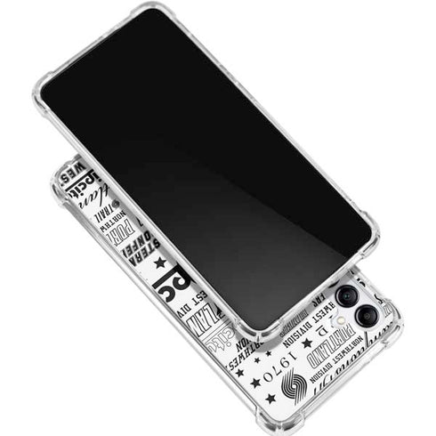 NBA Portland Trail Blazers Historic Blast Gabb Phone 4 Clear Case