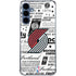 NBA Portland Trail Blazers Historic Blast Galaxy A35 5G Clear Case