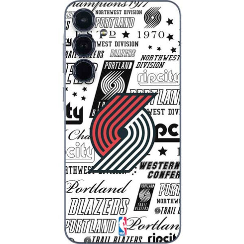 NBA Portland Trail Blazers Historic Blast Galaxy A55 5G Skin