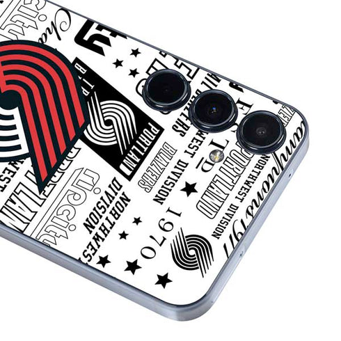 NBA Portland Trail Blazers Historic Blast Galaxy A55 5G Skin