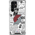 NBA Portland Trail Blazers Historic Blast Galaxy S23 Ultra Clear Case