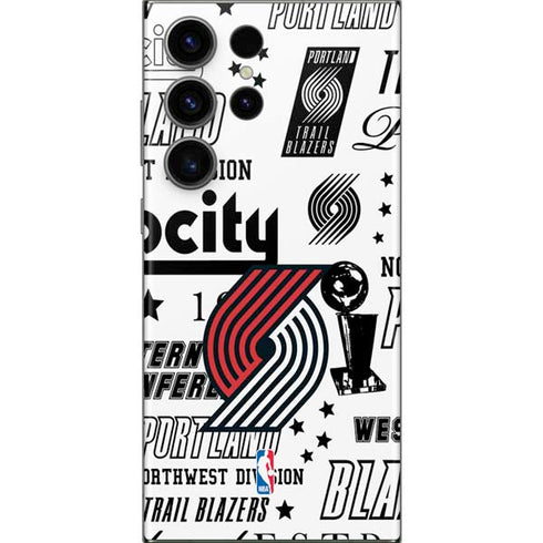 NBA Portland Trail Blazers Historic Blast Galaxy Skins