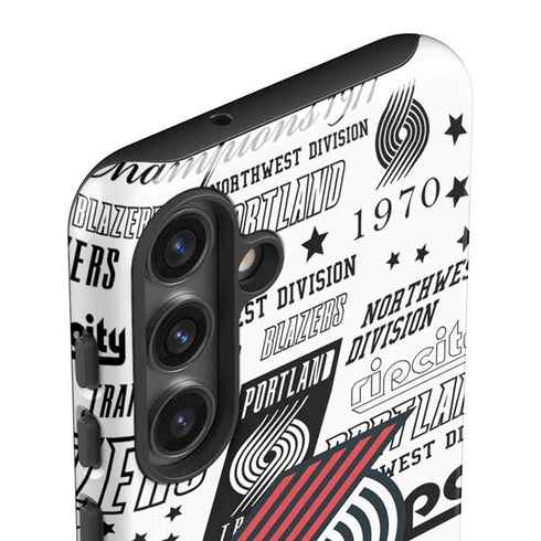 NBA Portland Trail Blazers Historic Blast Galaxy S25 Impact Case