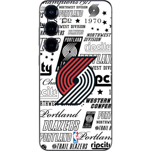 NBA Portland Trail Blazers Historic Blast Galaxy S25 Plus Skin