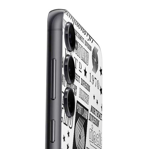 NBA Portland Trail Blazers Historic Blast Galaxy S25 Plus Skin