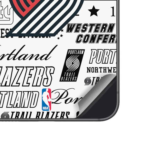 NBA Portland Trail Blazers Historic Blast Galaxy S25 Skin
