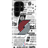 NBA Portland Trail Blazers Historic Blast Galaxy S25 Ultra Impact Case