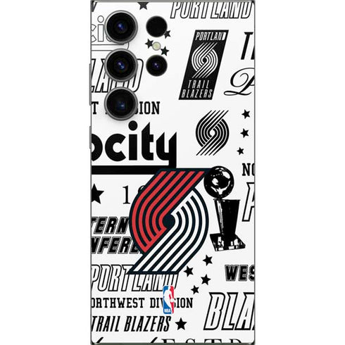 NBA Portland Trail Blazers Historic Blast Galaxy S24 Ultra Skin