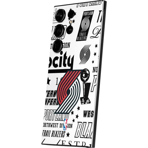 NBA Portland Trail Blazers Historic Blast Galaxy S25 Ultra Skin