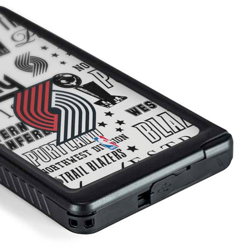 NBA Portland Trail Blazers Historic Blast Galaxy S24 Ultra Waterproof Case