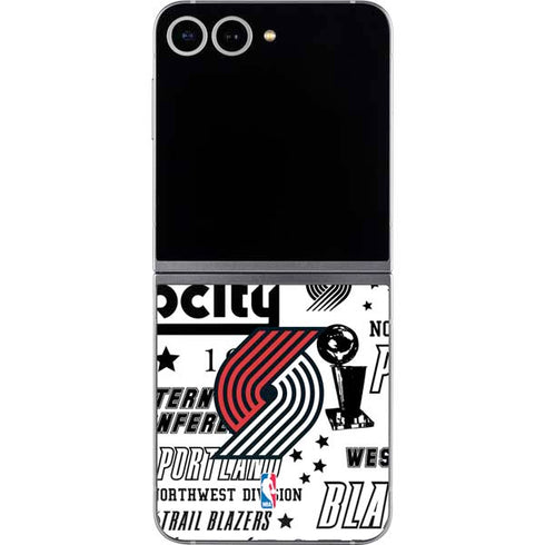 NBA Portland Trail Blazers Historic Blast Galaxy Z Flip6 Skin