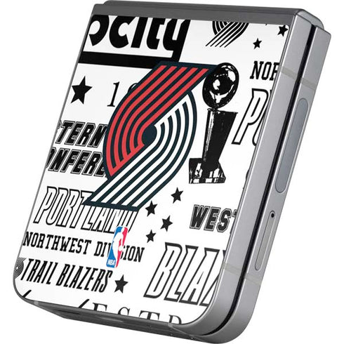 NBA Portland Trail Blazers Historic Blast Galaxy Z Flip6 Skin