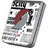 NBA Portland Trail Blazers Historic Blast Galaxy Z Flip6 Skin