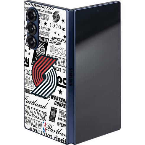 NBA Portland Trail Blazers Historic Blast Galaxy Z Fold6 Skin