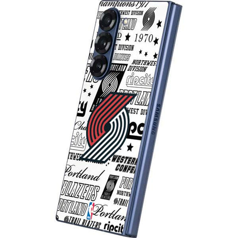NBA Portland Trail Blazers Historic Blast Galaxy Z Fold6 Skin