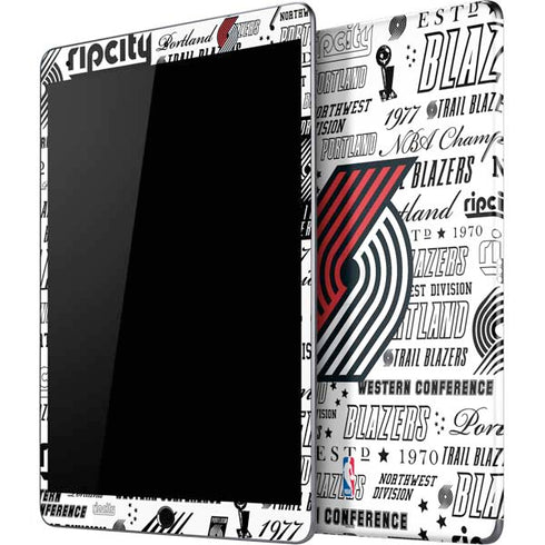 NBA Portland Trail Blazers Historic Blast iPad Skins