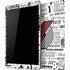 NBA Portland Trail Blazers Historic Blast iPad Skins