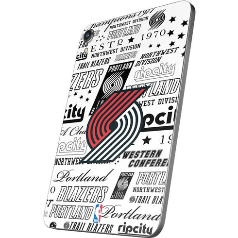NBA Portland Trail Blazers Historic Blast Apple iPad Mini Skin