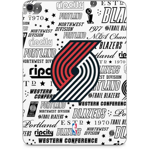 NBA Portland Trail Blazers Historic Blast Apple iPad Pro Skin