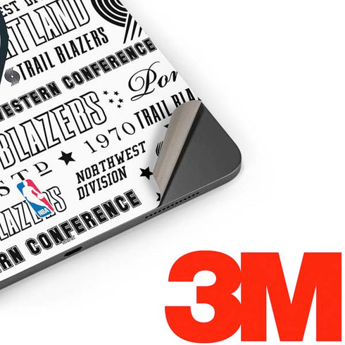 NBA Portland Trail Blazers Historic Blast Apple iPad Pro Skin