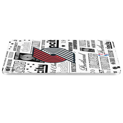 NBA Portland Trail Blazers Historic Blast iPad Pro 13in M4 (2024) Skin