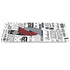 NBA Portland Trail Blazers Historic Blast iPad Pro 13in M4 (2024) Skin