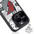 NBA Portland Trail Blazers Historic Blast iPhone 14 Pro Max Kickstand Case