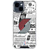 NBA Portland Trail Blazers Historic Blast iPhone 15 Clear Case