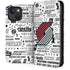 NBA Portland Trail Blazers Historic Blast iPhone 15 Plus Folio Case