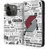 NBA Portland Trail Blazers Historic Blast iPhone 15 Pro Folio Case