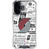 NBA Portland Trail Blazers Historic Blast iPhone 16 Clear Case