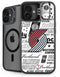 NBA Portland Trail Blazers Historic Blast iPhone 16 Kickstand Case