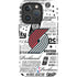 NBA Portland Trail Blazers Historic Blast iPhone 16 Pro Impact Case