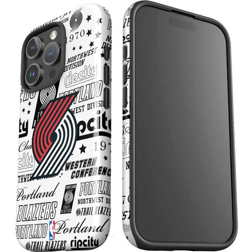 NBA Portland Trail Blazers Historic Blast iPhone 16 Pro Max Impact Case