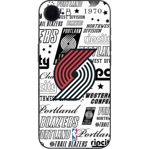 NBA Portland Trail Blazers Historic Blast iPhone 16e Skin