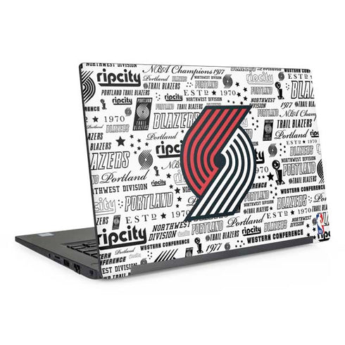 NBA Portland Trail Blazers Historic Blast Dell Latitude Skin