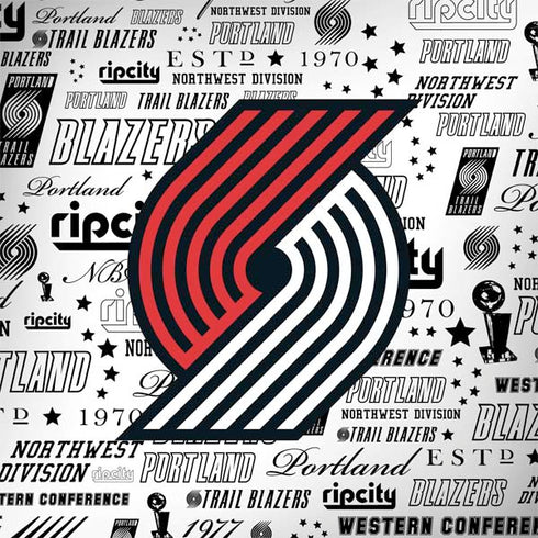 NBA Portland Trail Blazers Historic Blast Dell Latitude Skin