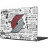 NBA Portland Trail Blazers Historic Blast Apple MacBook Pro 14-inch Skin