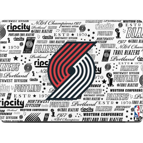 NBA Portland Trail Blazers Historic Blast Apple MacBook Pro 14-inch Skin