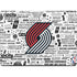 NBA Portland Trail Blazers Historic Blast Apple MacBook Pro 14-inch Skin