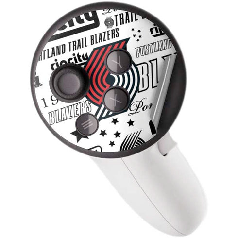NBA Portland Trail Blazers Historic Blast Meta Quest 3S Skin
