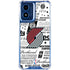 NBA Portland Trail Blazers Historic Blast Moto G 5G (2024) Clear Case