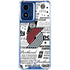 NBA Portland Trail Blazers Historic Blast Moto G Play 4G (2024) Clear Case