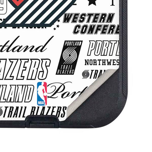 NBA Portland Trail Blazers Historic Blast Otterbox Defender iPhone Skin