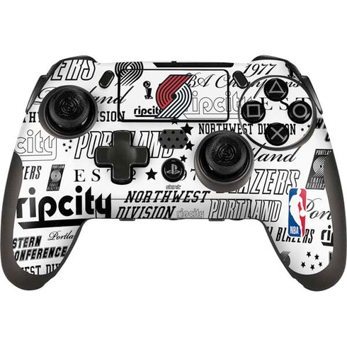 NBA Portland Trail Blazers Historic Blast PlayStation Scuf Vantage 2 Controller Skin