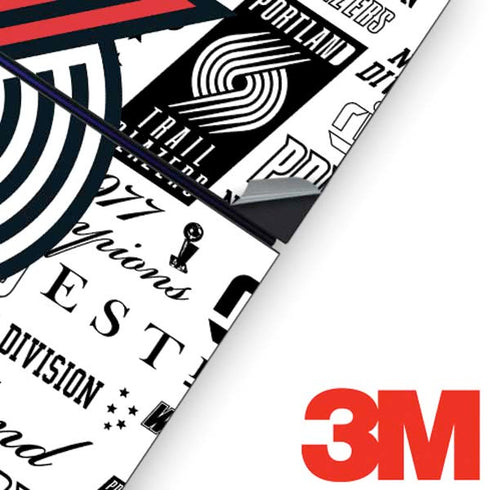 NBA Portland Trail Blazers Historic Blast PS4 Console and Controller Bundle Skin