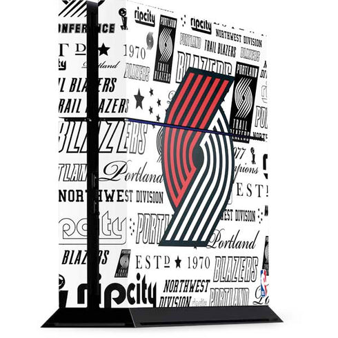 NBA Portland Trail Blazers Historic Blast PlayStation PS4 Skins