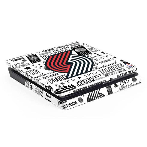 NBA Portland Trail Blazers Historic Blast PlayStation PS4 Skins
