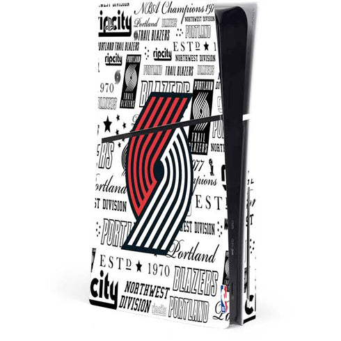 NBA Portland Trail Blazers Historic Blast PlayStation PS5 Skins
